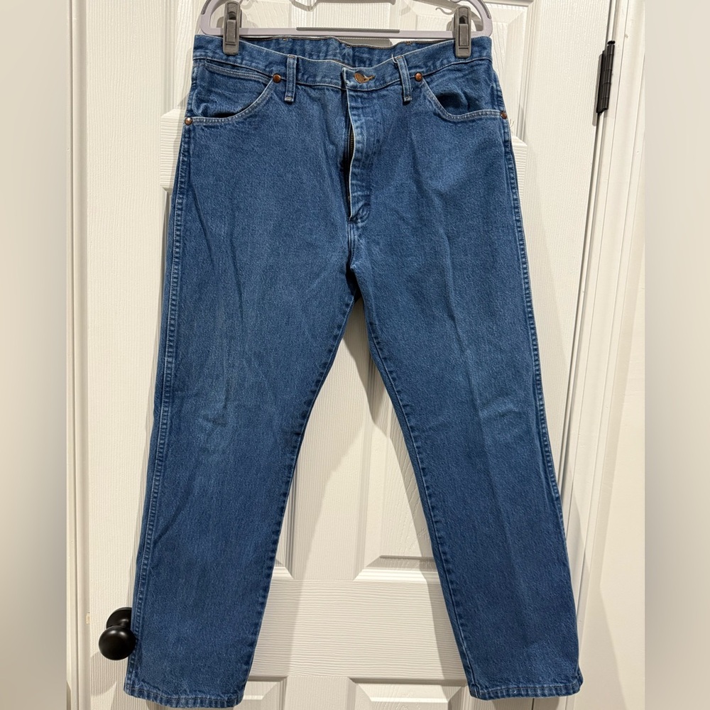 Classic Blue Straight Men's Jeans